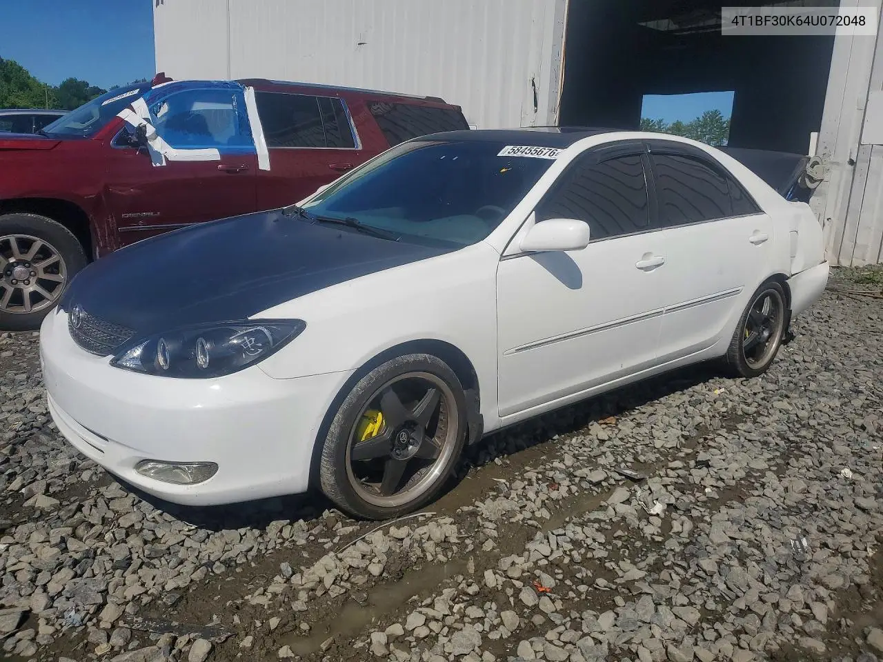 2004 Toyota Camry Xle V6 VIN: 4T1BF30K64U072048 Lot: 58455676
