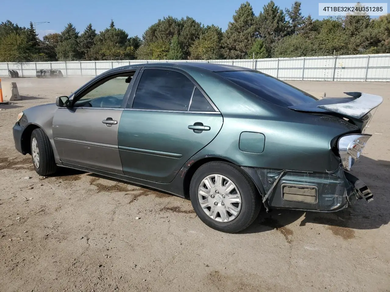 4T1BE32K24U351285 2004 Toyota Camry Le