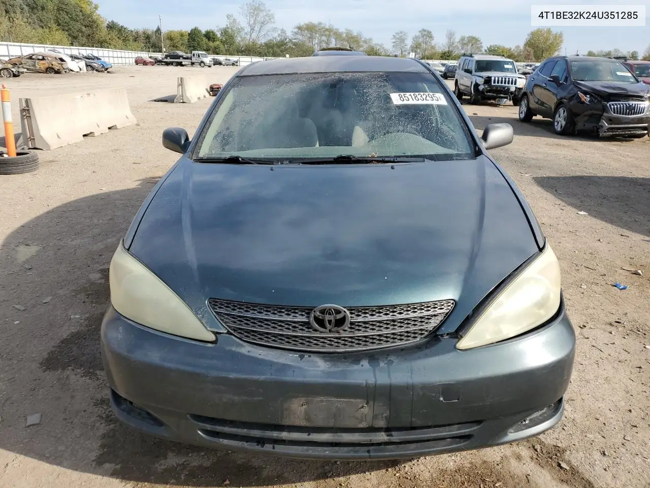 4T1BE32K24U351285 2004 Toyota Camry Le
