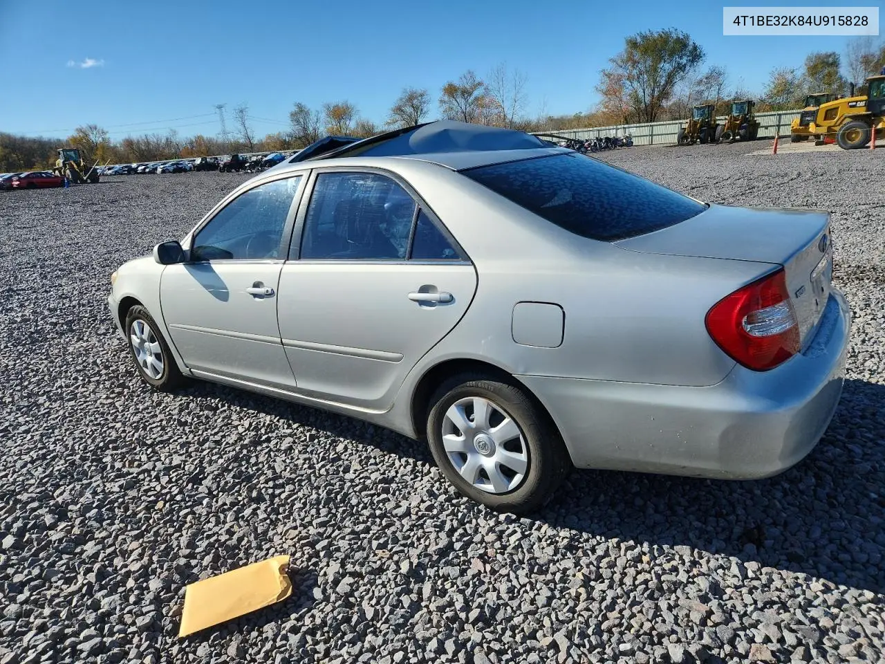 4T1BE32K84U915828 2004 Toyota Camry Le