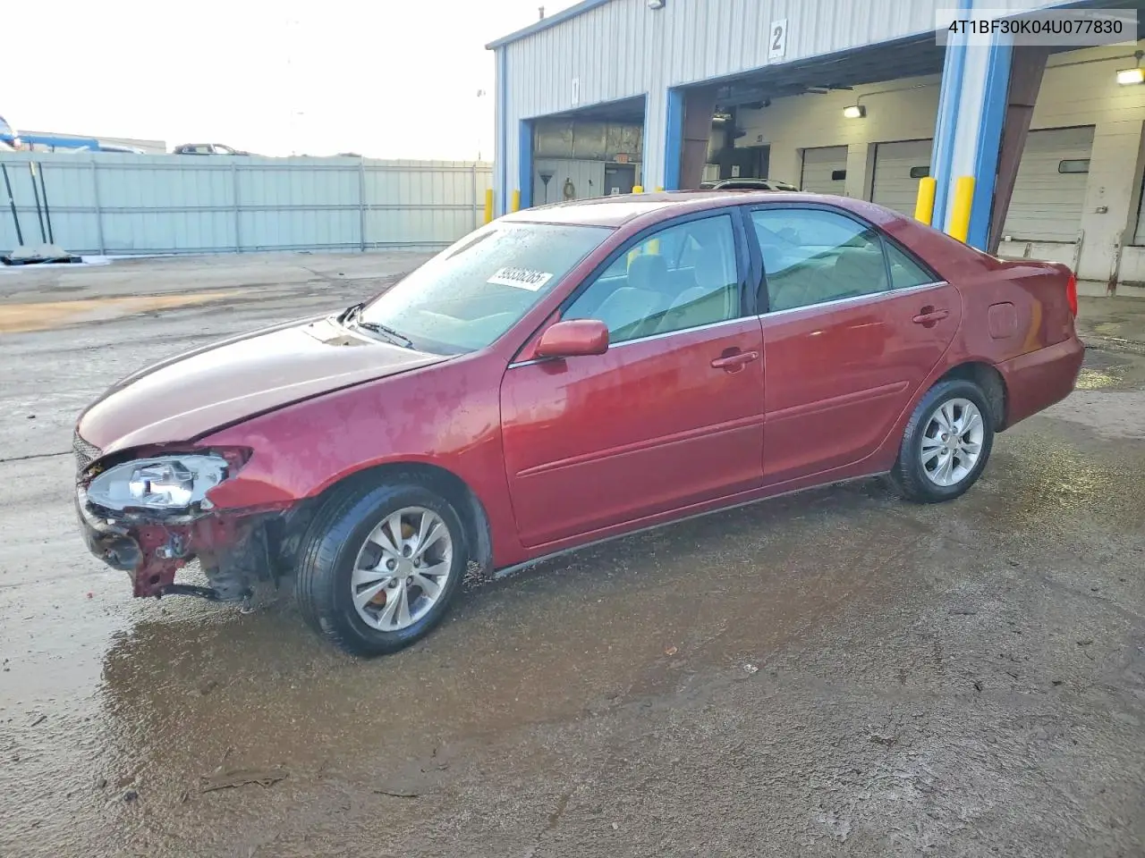 4T1BF30K04U077830 2004 Toyota Camry Le