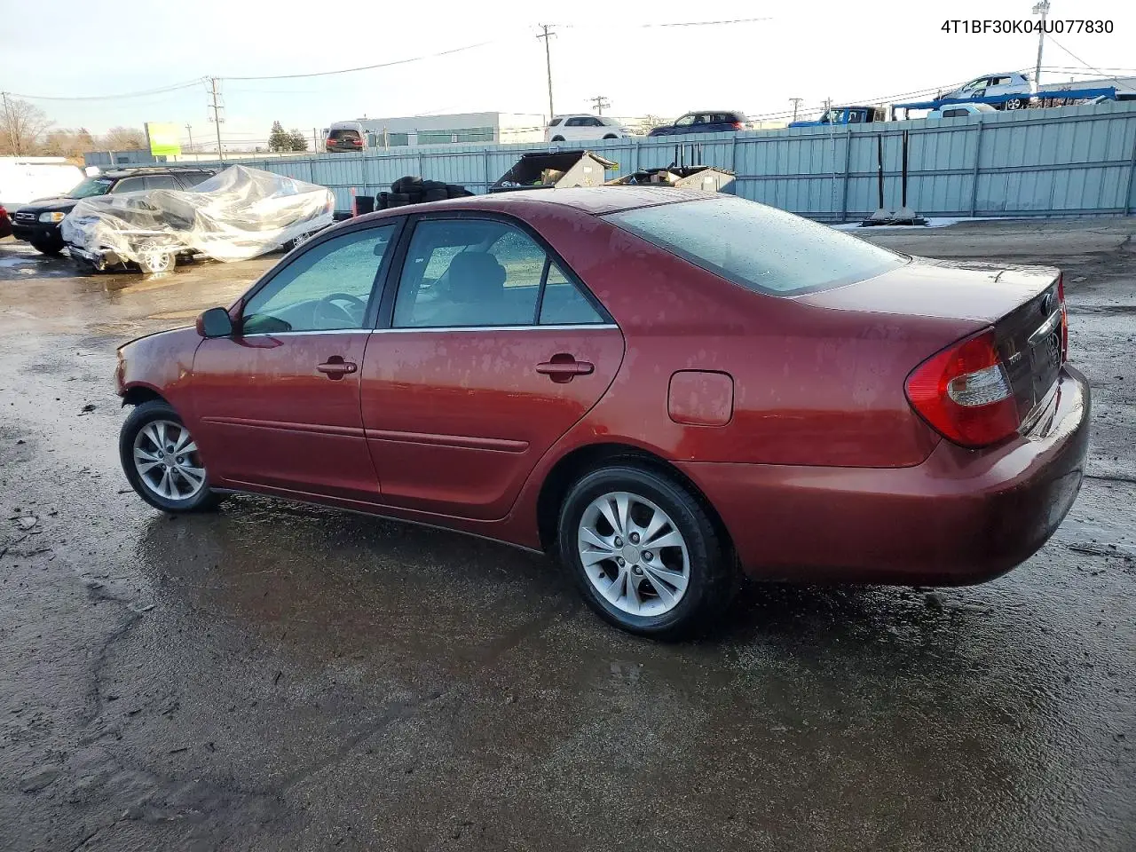 4T1BF30K04U077830 2004 Toyota Camry Le