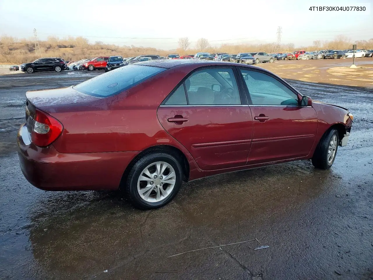 4T1BF30K04U077830 2004 Toyota Camry Le