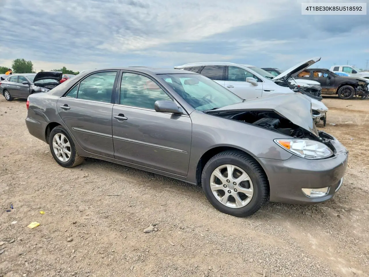 2005 Toyota Camry Xle VIN: 4T1BE30K85U518592 Lot: 58456196