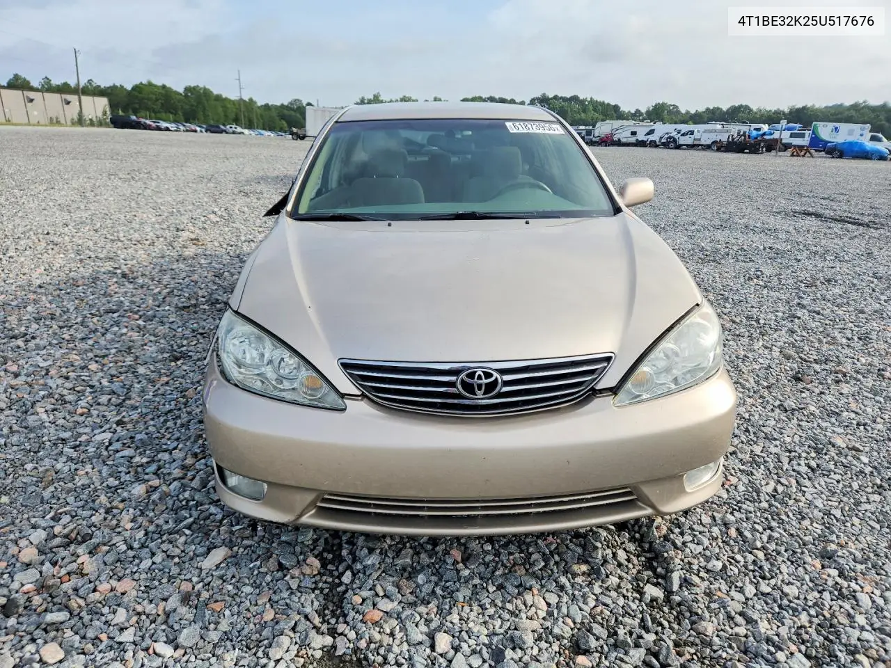 2005 Toyota Camry Xle VIN: 4T1BE32K25U517676 Lot: 61873956