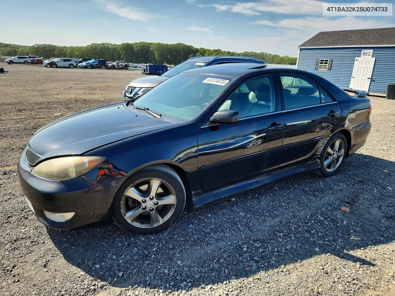 2005 Toyota Camry Se V6 VIN: 4T1BA32K25U074733 Lot: 62074826