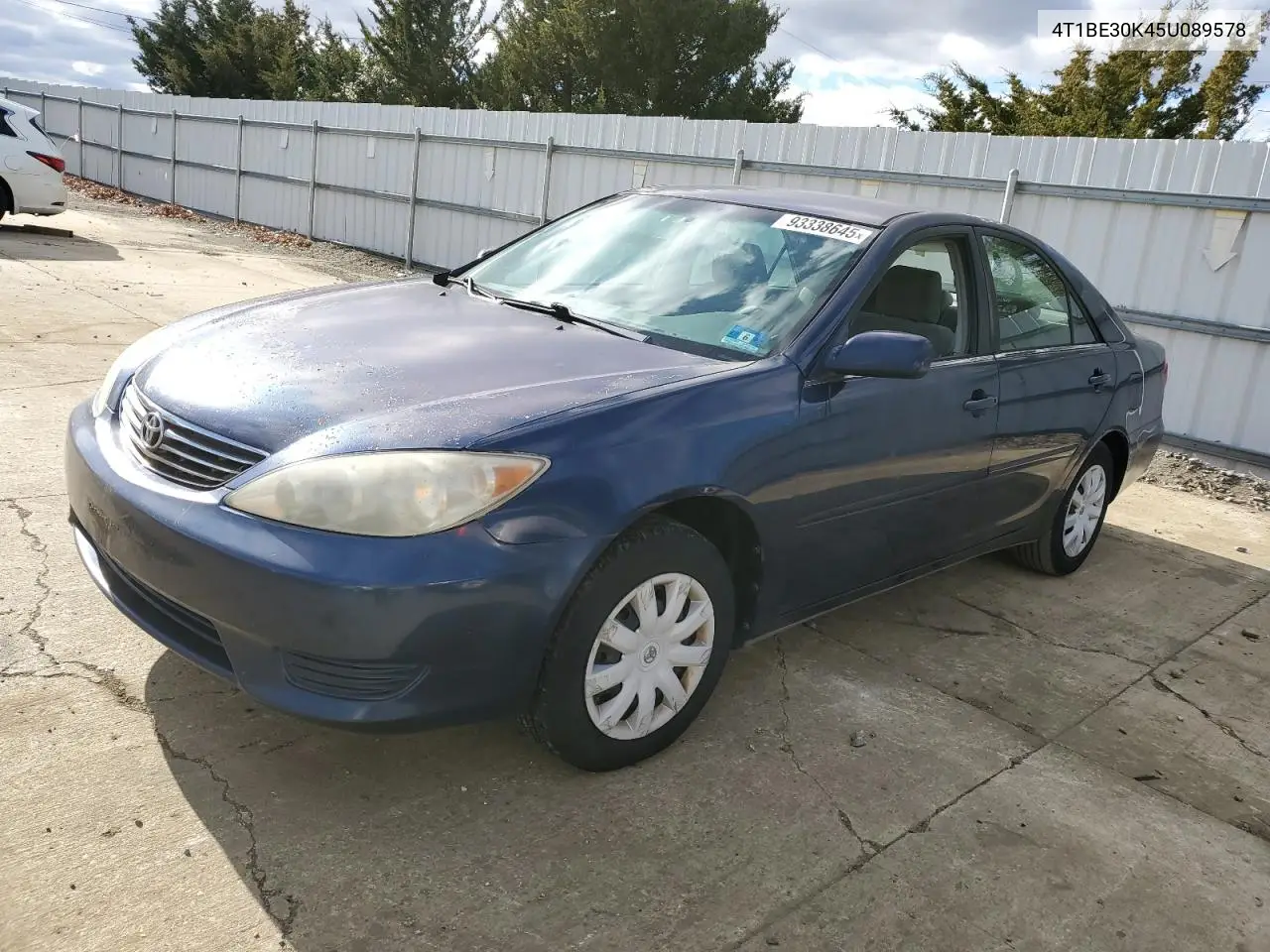 4T1BE30K45U089578 2005 Toyota Camry Le