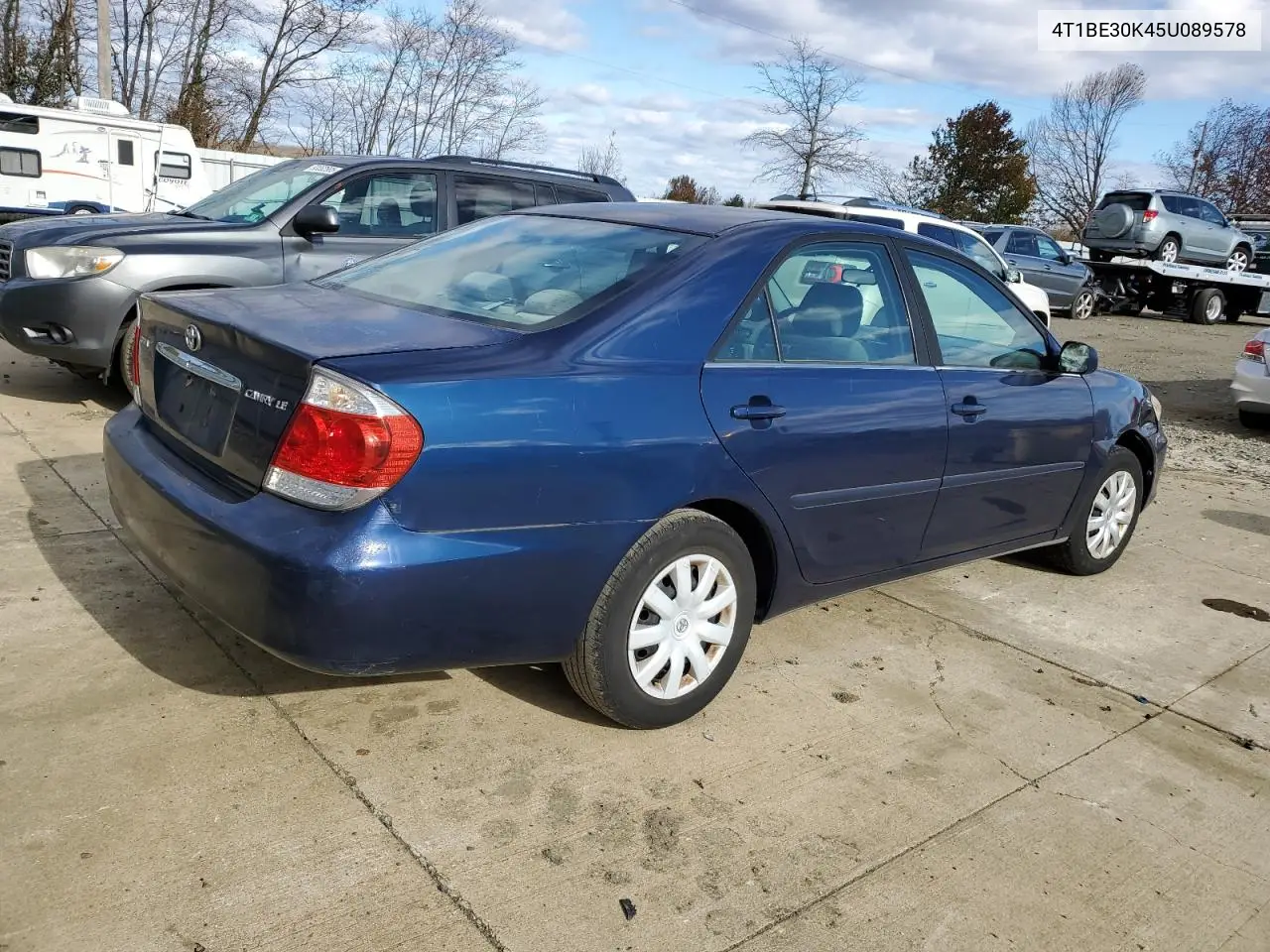 4T1BE30K45U089578 2005 Toyota Camry Le
