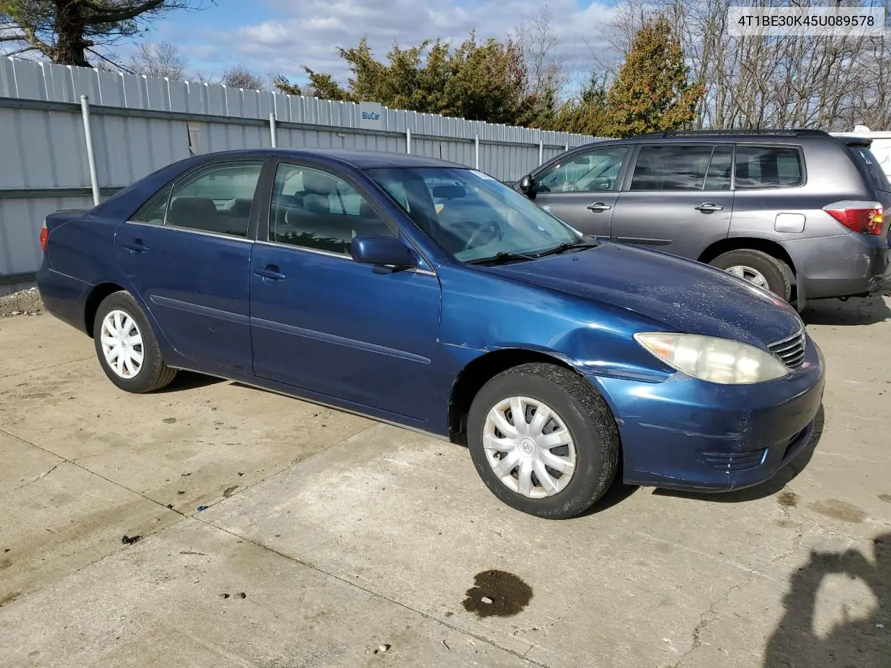4T1BE30K45U089578 2005 Toyota Camry Le