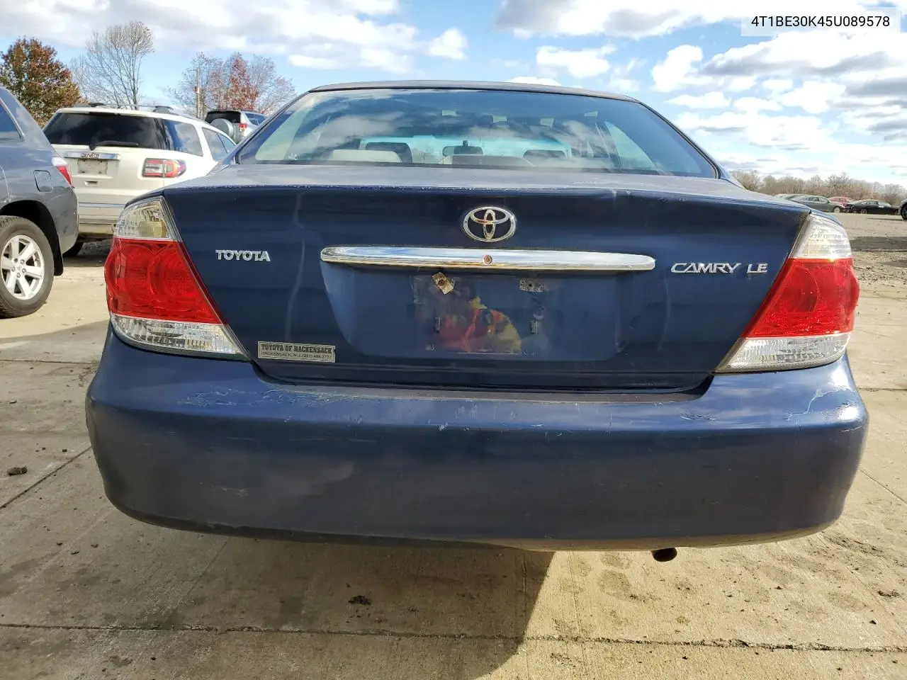 4T1BE30K45U089578 2005 Toyota Camry Le