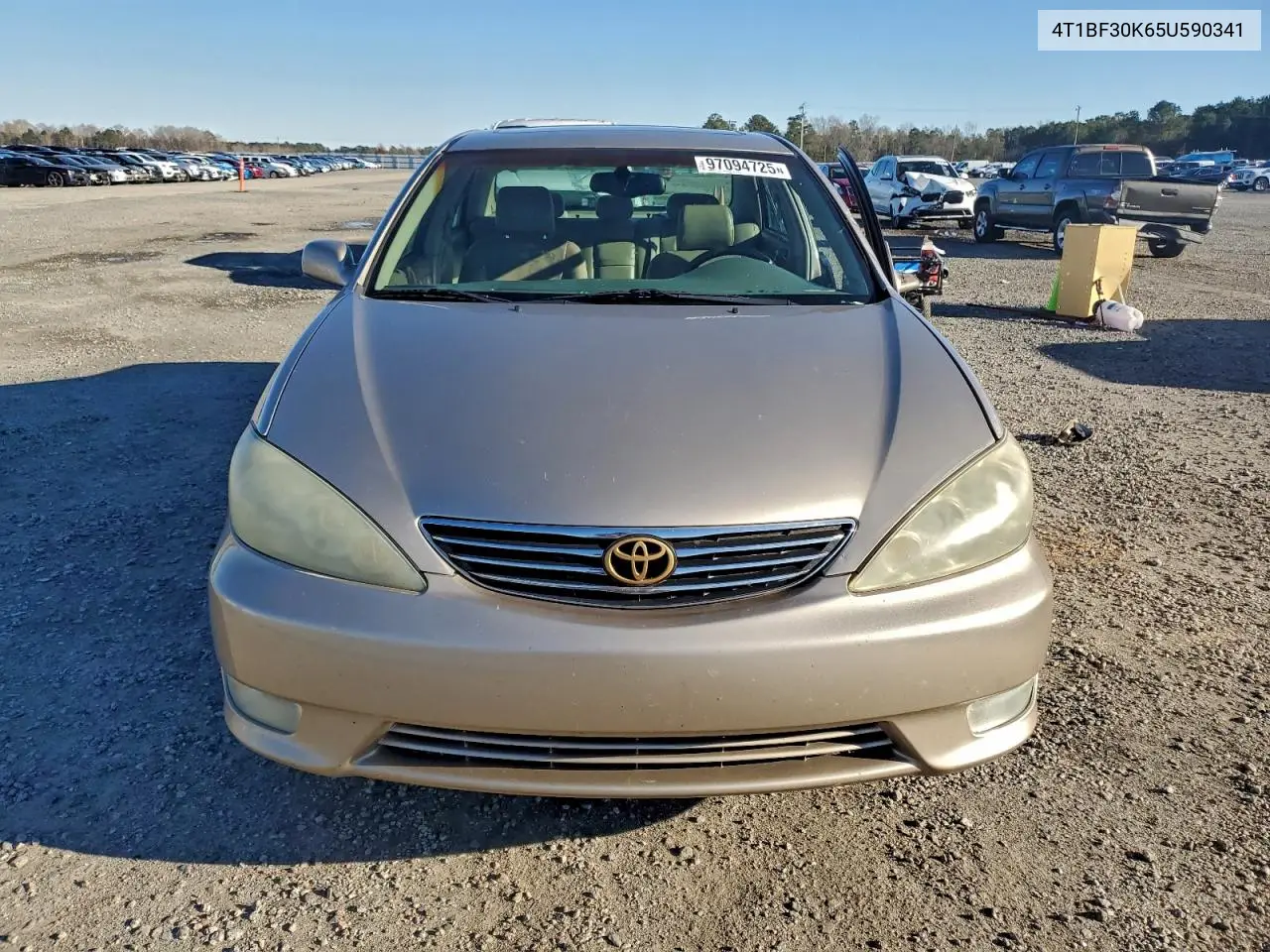 4T1BF30K65U590341 2005 Toyota Camry Le