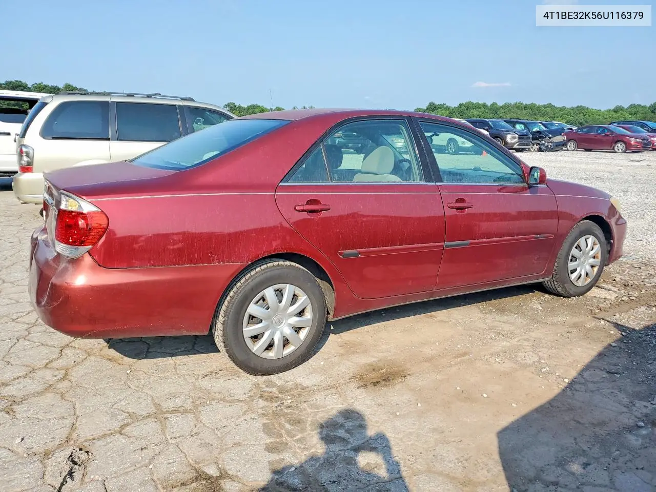 2006 Toyota Camry Le VIN: 4T1BE32K56U116379 Lot: 61527606