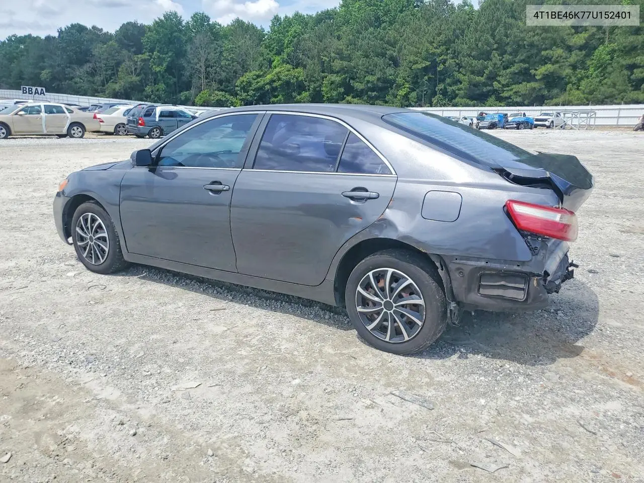 4T1BE46K77U152401 2007 Toyota Camry Le