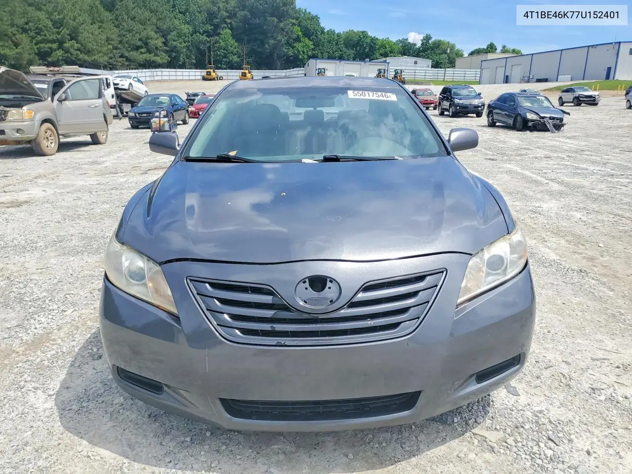 4T1BE46K77U152401 2007 Toyota Camry Le