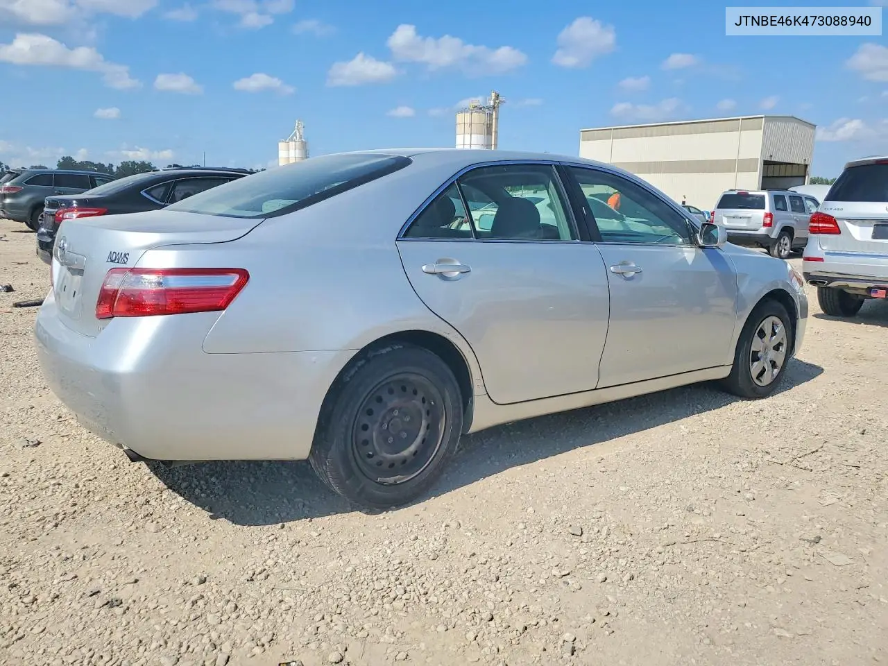 2007 Toyota Camry Le VIN: JTNBE46K473088940 Lot: 58456526