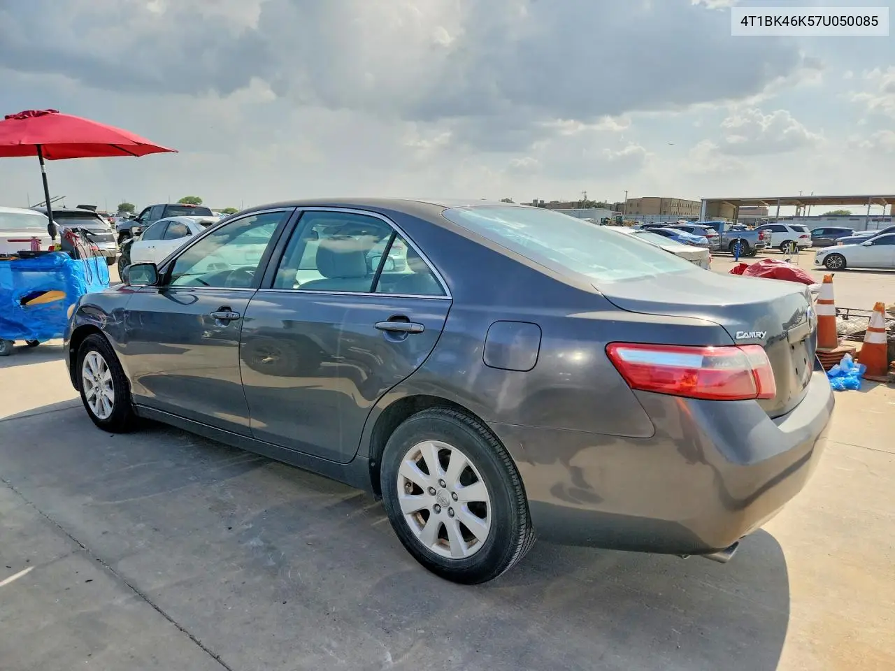 2007 Toyota Camry Xle V6 VIN: 4T1BK46K57U050085 Lot: 61081386