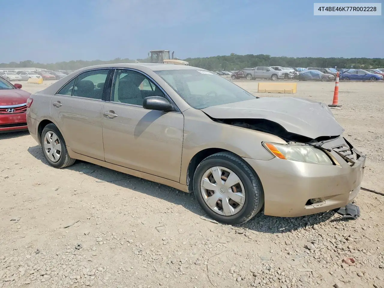2007 Toyota Camry Le VIN: 4T4BE46K77R002228 Lot: 61631036
