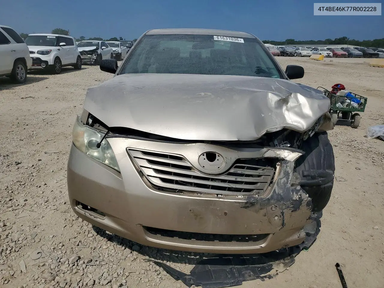 2007 Toyota Camry Le VIN: 4T4BE46K77R002228 Lot: 61631036