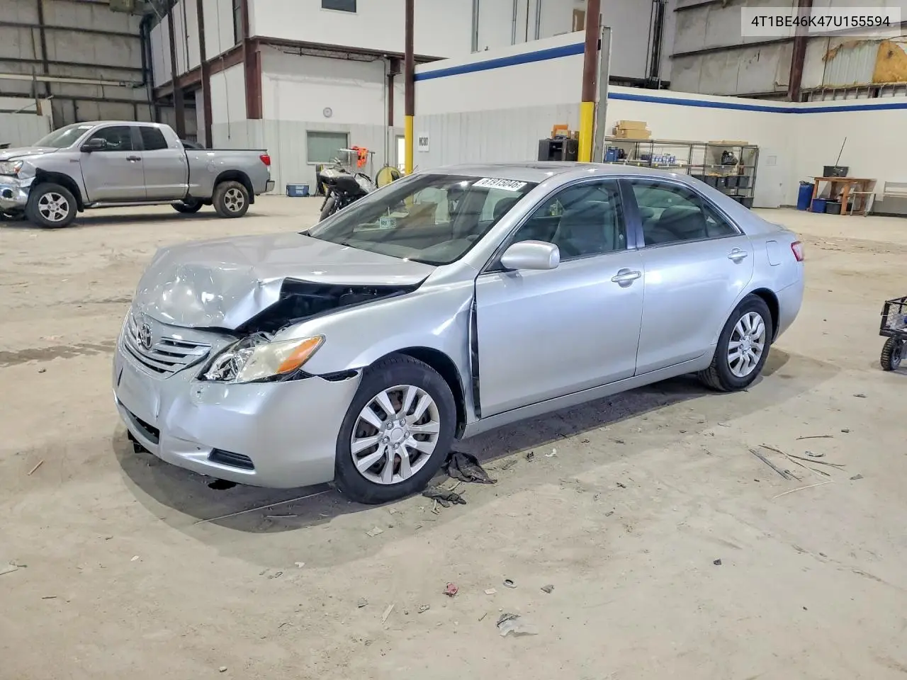4T1BE46K47U155594 2007 Toyota Camry Le