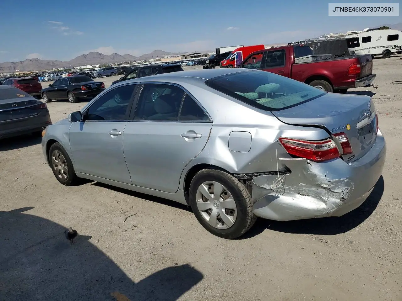 2007 Toyota Camry Le VIN: JTNBE46K373070901 Lot: 61987356