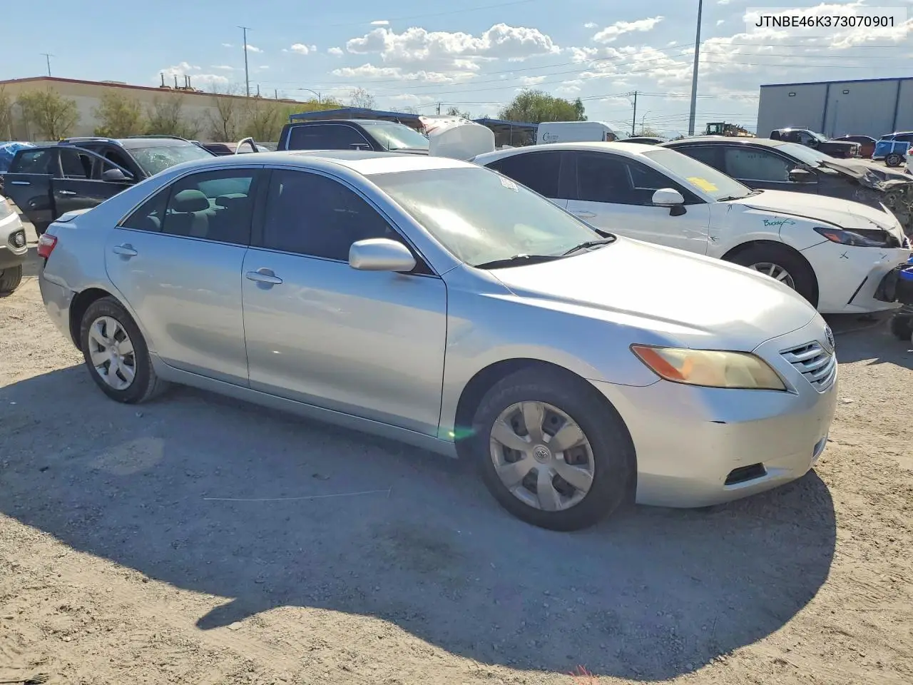 2007 Toyota Camry Le VIN: JTNBE46K373070901 Lot: 61987356