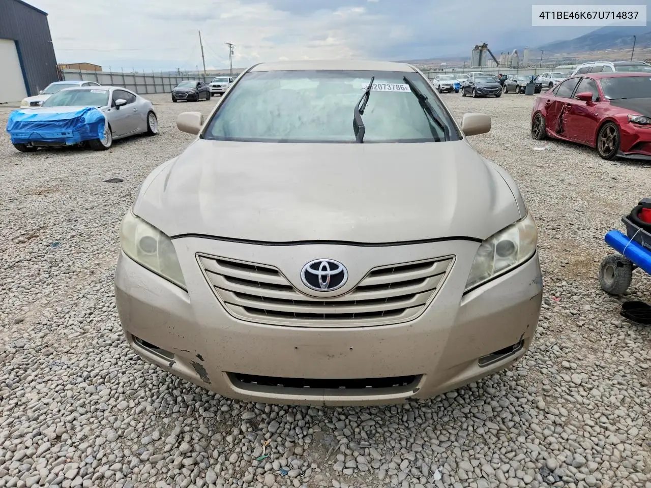 2007 Toyota Camry Le VIN: 4T1BE46K67U714837 Lot: 62073786