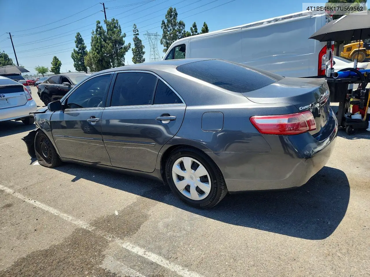 2007 Toyota Camry Le VIN: 4T1BE46K17U569562 Lot: 62326926