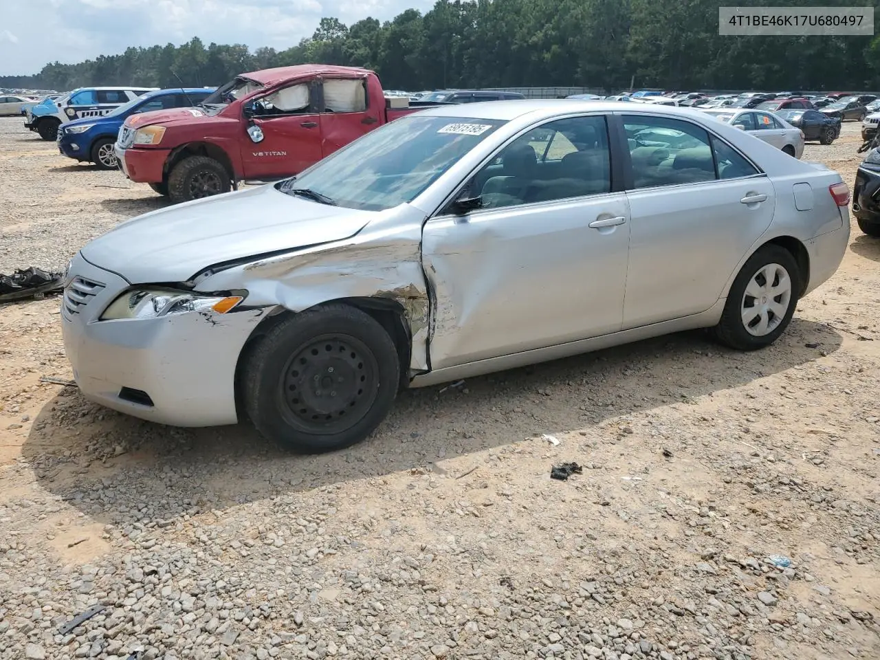 4T1BE46K17U680497 2007 Toyota Camry Ce