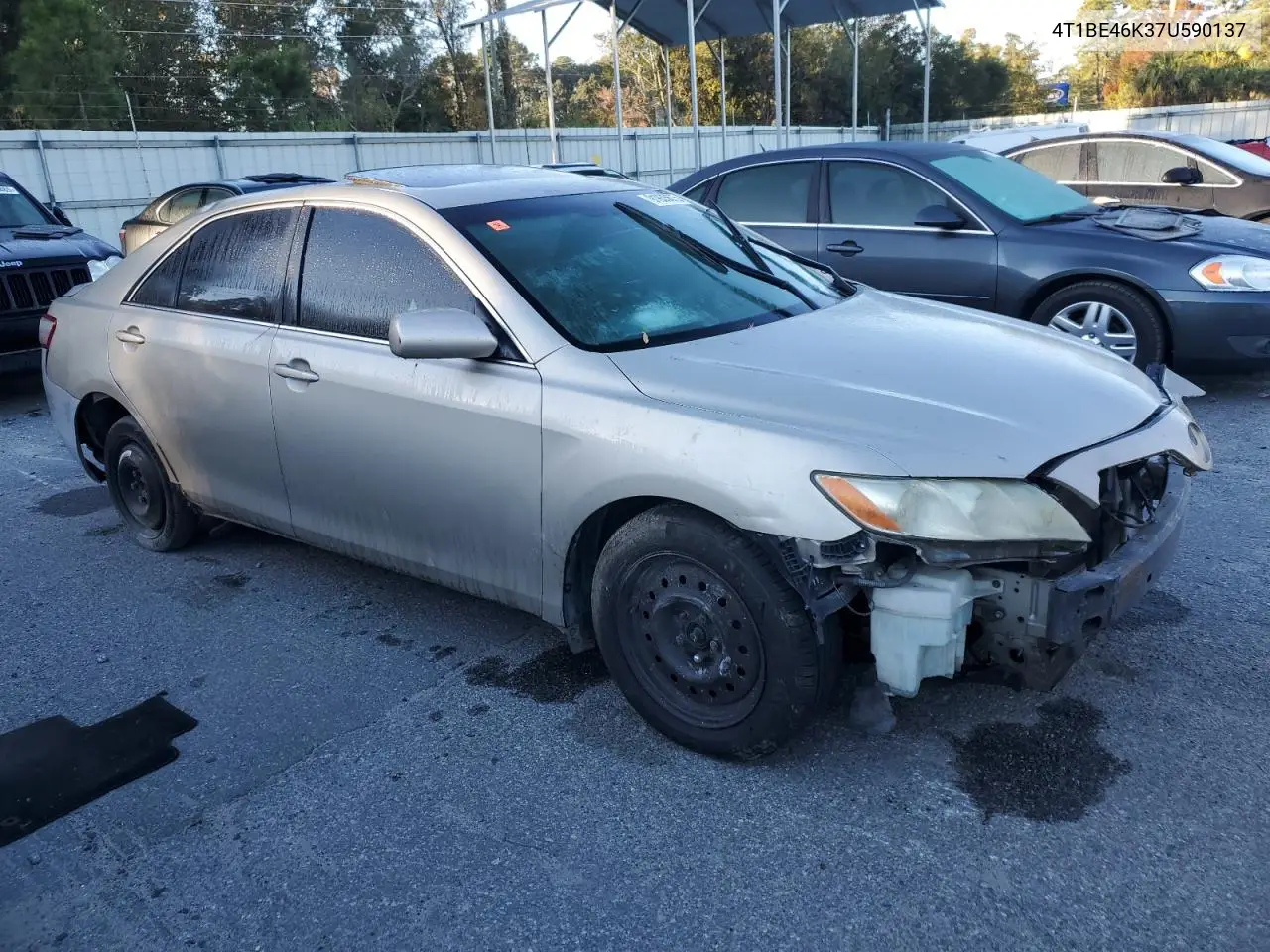 4T1BE46K37U590137 2007 Toyota Camry Le