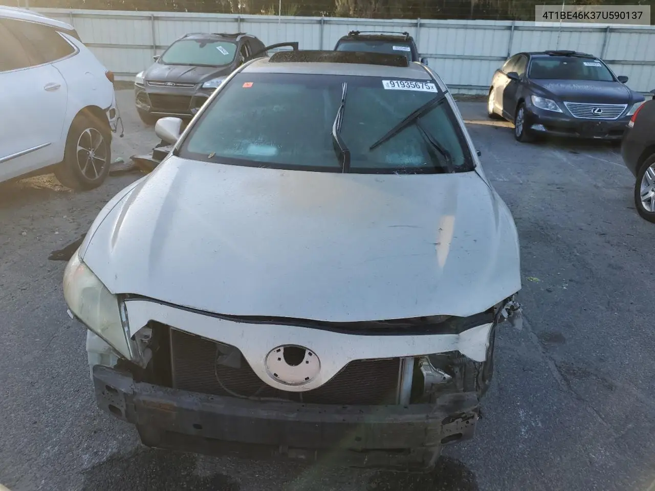 4T1BE46K37U590137 2007 Toyota Camry Le