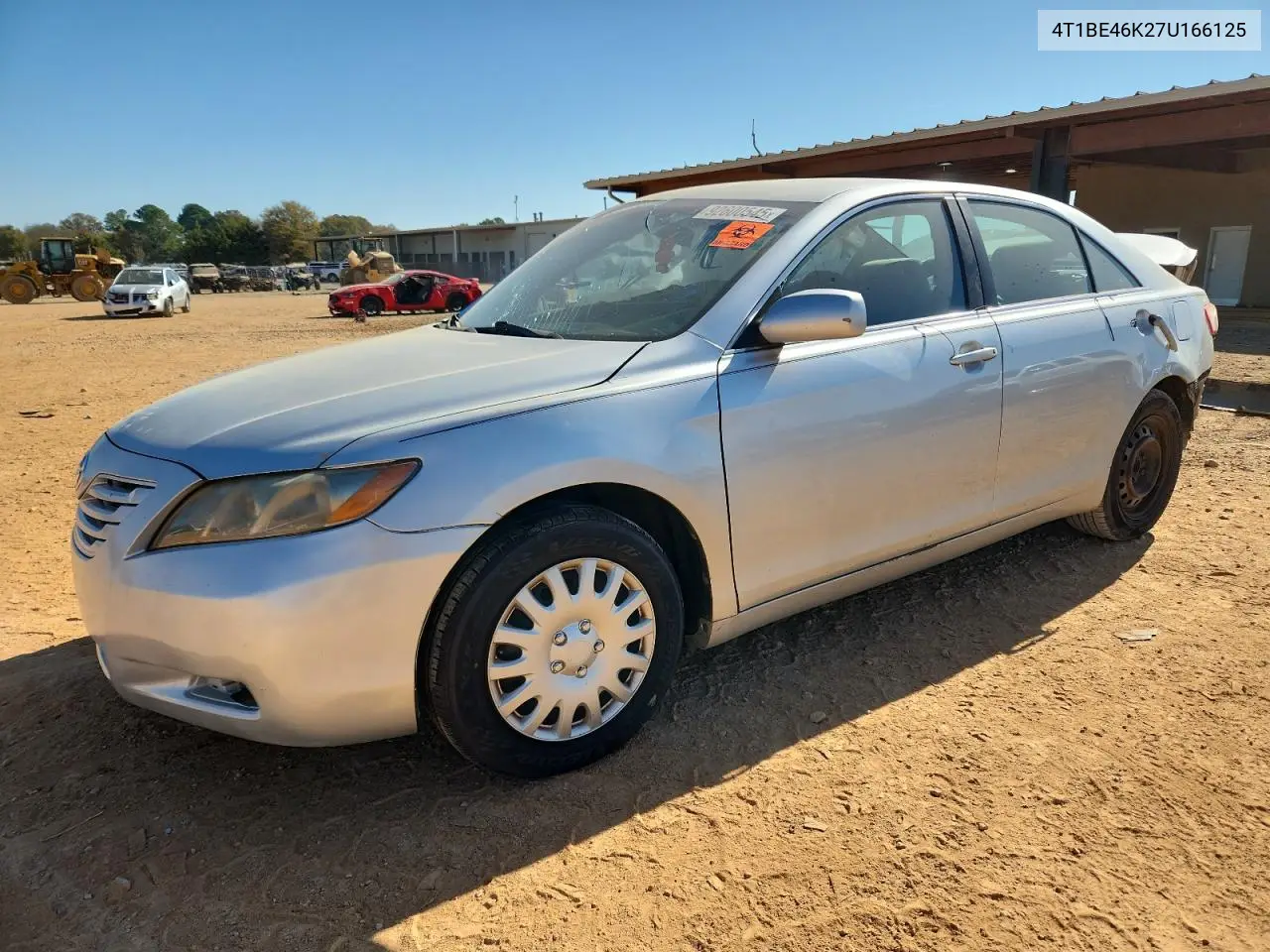 4T1BE46K27U166125 2007 Toyt Camry Ce