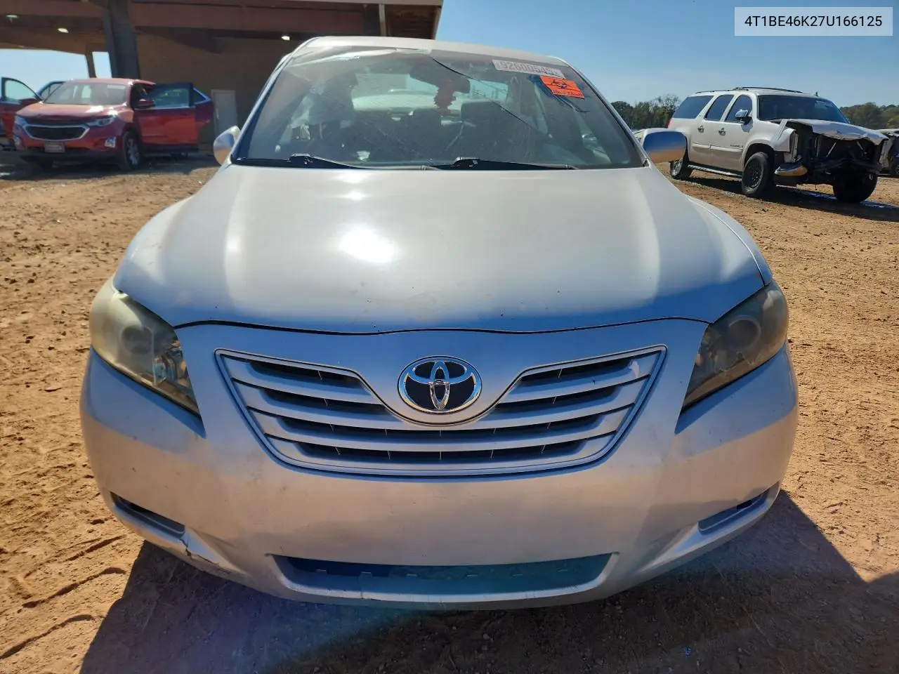 4T1BE46K27U166125 2007 Toyt Camry Ce