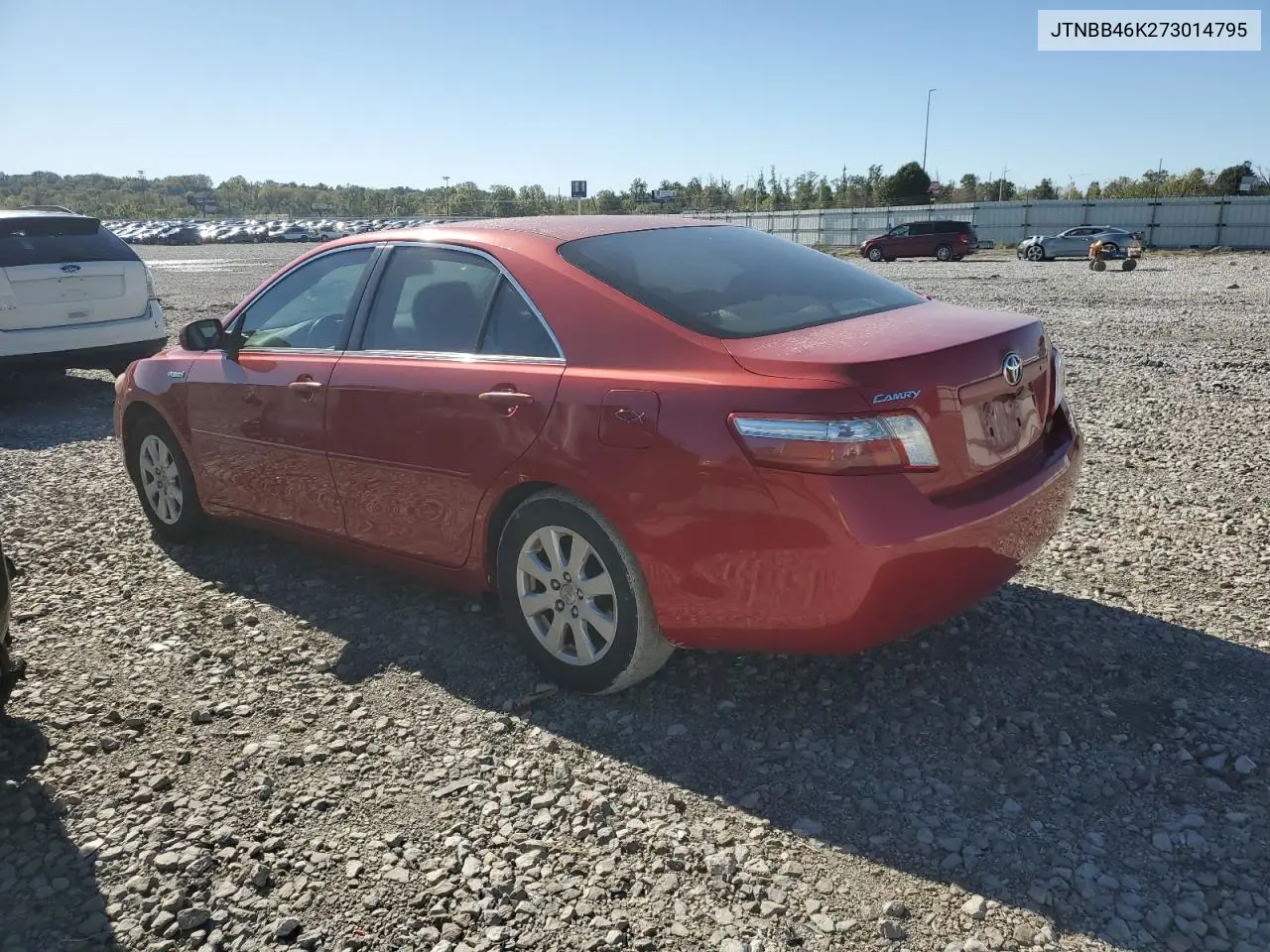 JTNBB46K273014795 2007 Toyota Camry Hybrid