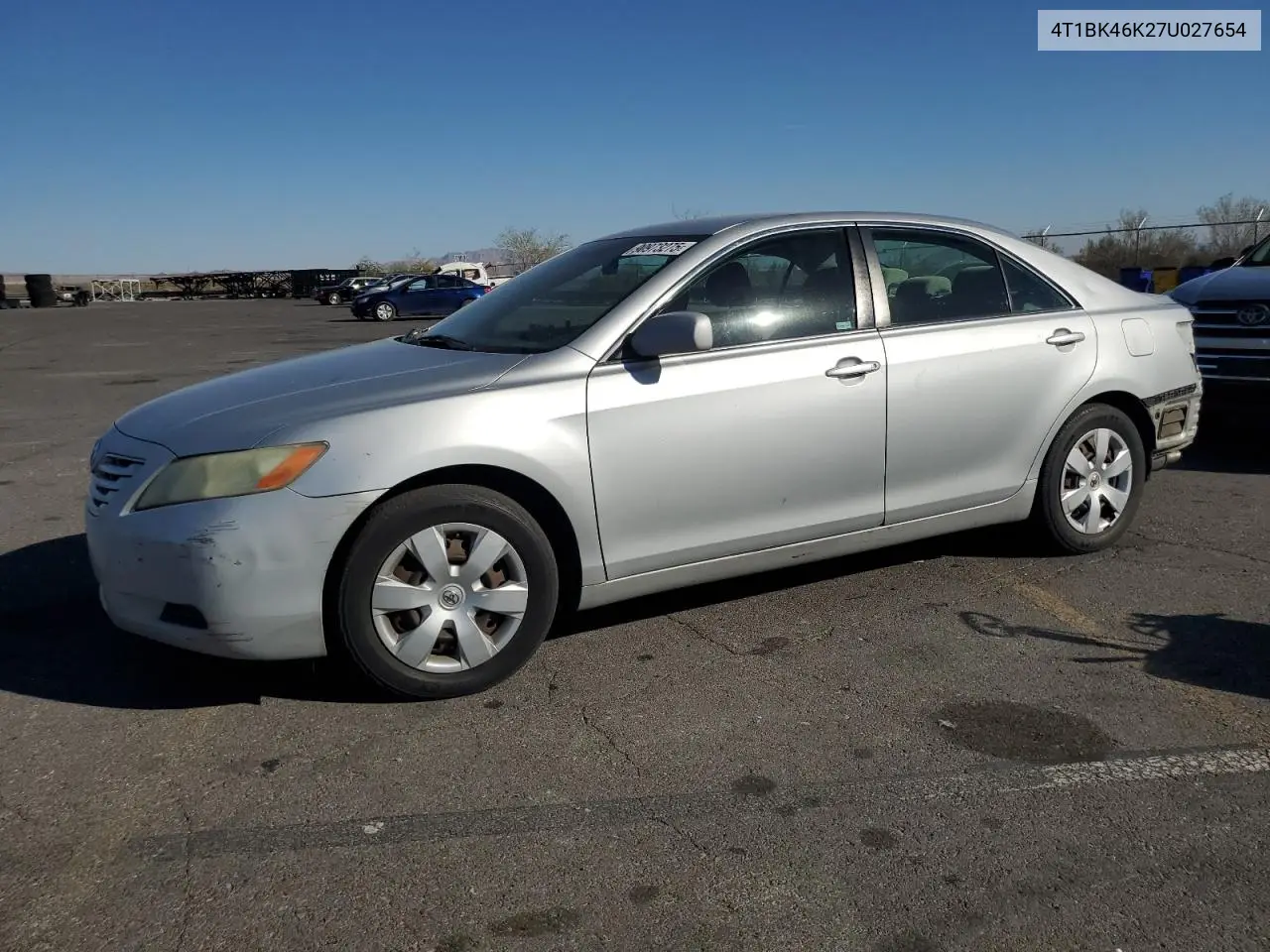 4T1BK46K27U027654 2007 Toyota Camry Le