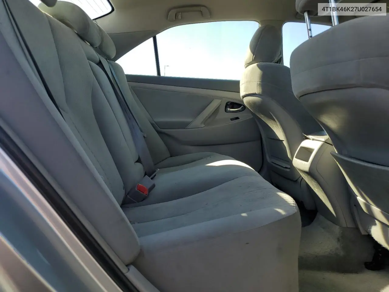 4T1BK46K27U027654 2007 Toyota Camry Le