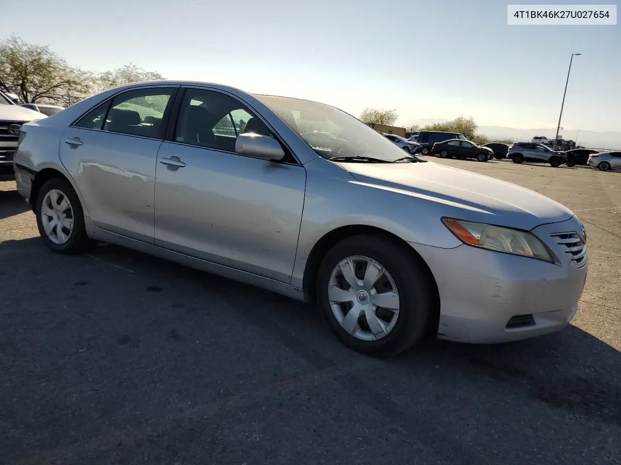 4T1BK46K27U027654 2007 Toyota Camry Le