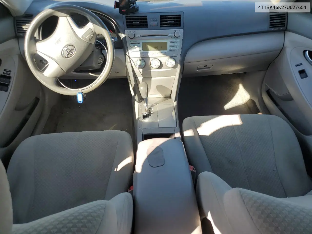 4T1BK46K27U027654 2007 Toyota Camry Le