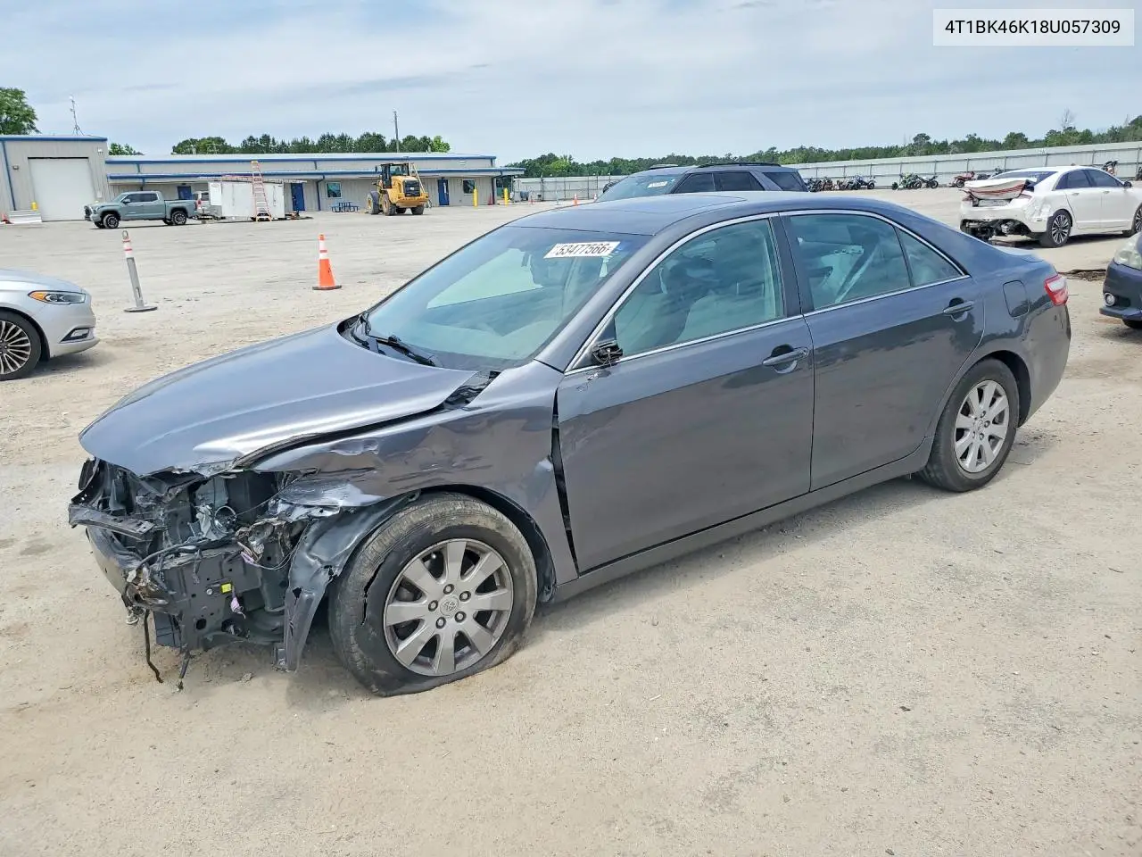 4T1BK46K18U057309 2008 Toyota Camry Xle V6