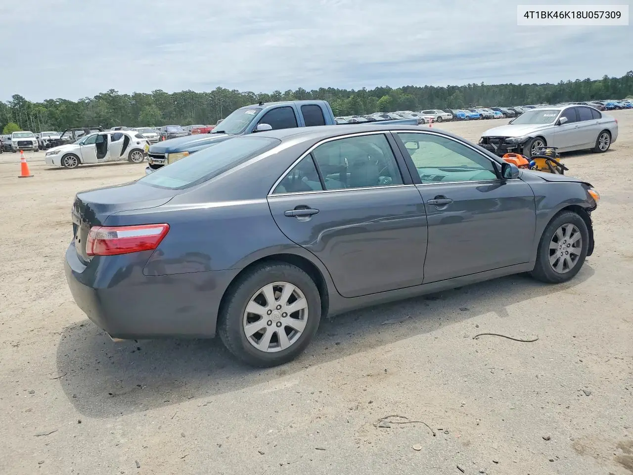 4T1BK46K18U057309 2008 Toyota Camry Xle V6