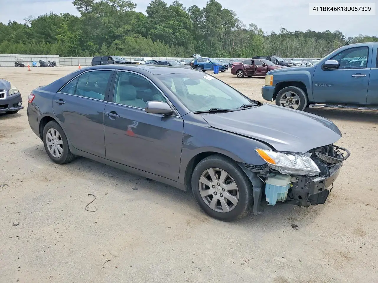4T1BK46K18U057309 2008 Toyota Camry Xle V6