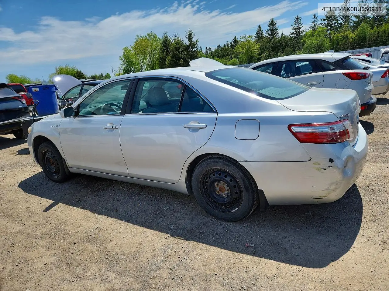 2008 Toyota Camry Hybrid VIN: 4T1BB46K08U050951 Lot: 54875136
