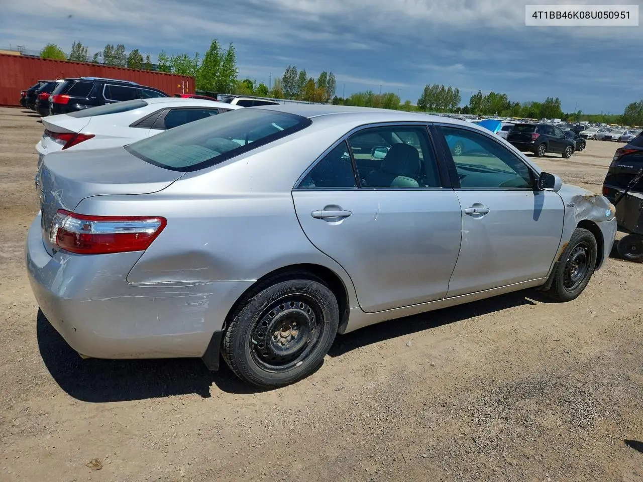 2008 Toyota Camry Hybrid VIN: 4T1BB46K08U050951 Lot: 54875136