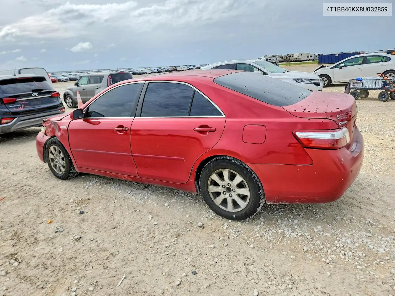 2008 Toyota Camry Hybrid VIN: 4T1BB46KX8U032859 Lot: 61480446