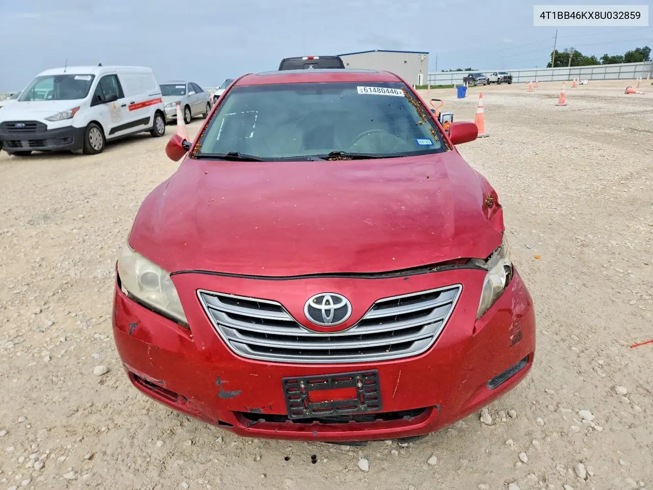 2008 Toyota Camry Hybrid VIN: 4T1BB46KX8U032859 Lot: 61480446