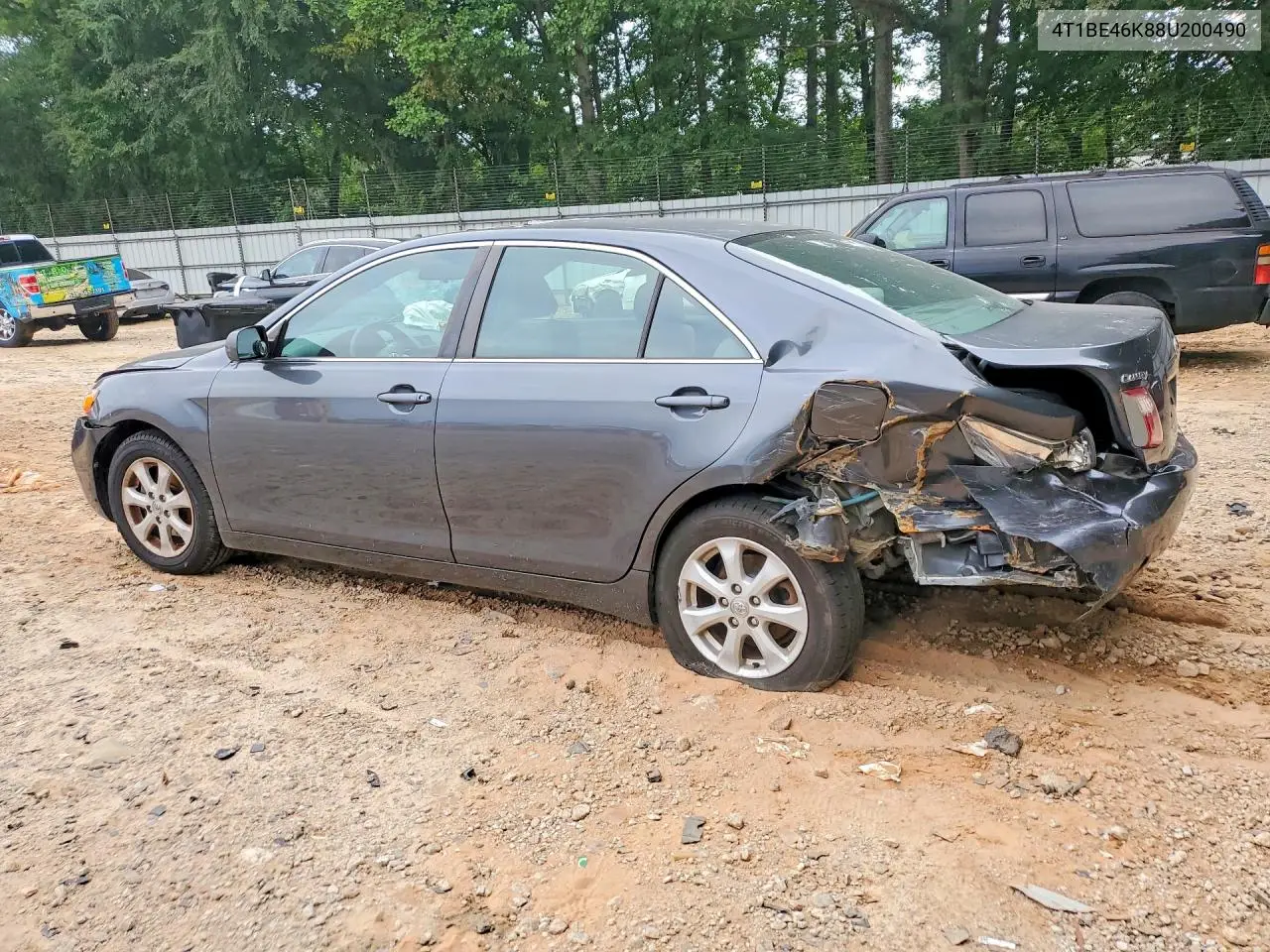 2008 Toyota Camry Le VIN: 4T1BE46K88U200490 Lot: 61621726