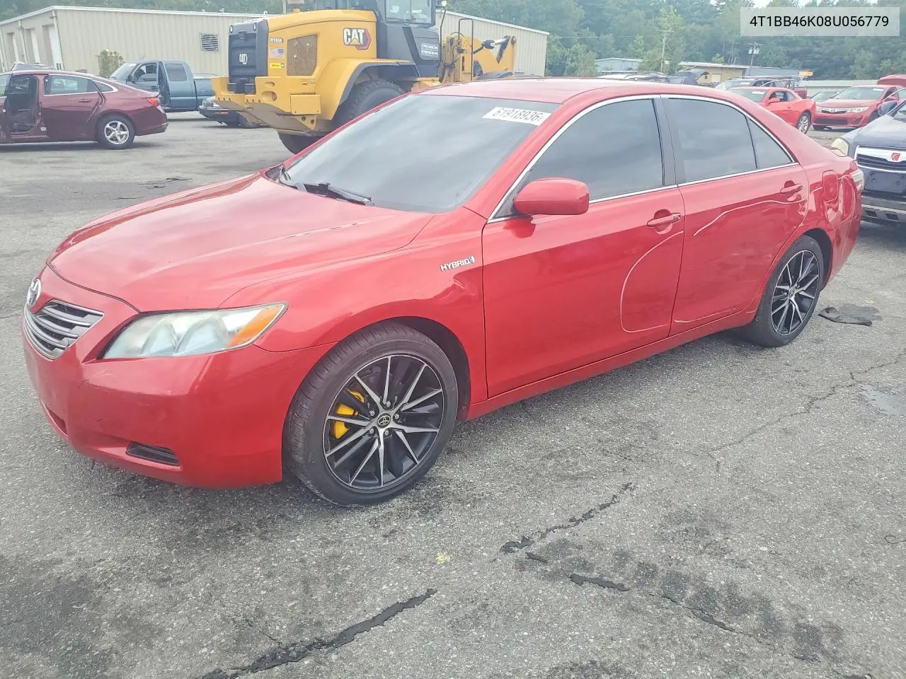 2008 Toyota Camry Hybrid VIN: 4T1BB46K08U056779 Lot: 61918936