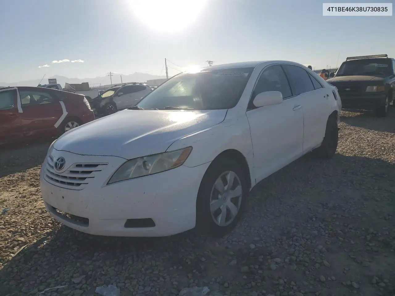 4T1BE46K38U730835 2008 Toyota Camry Ce