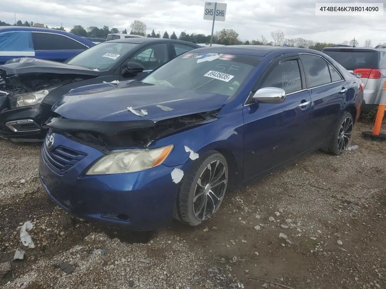 4T4BE46K78R014090 2008 Toyota Camry Ce