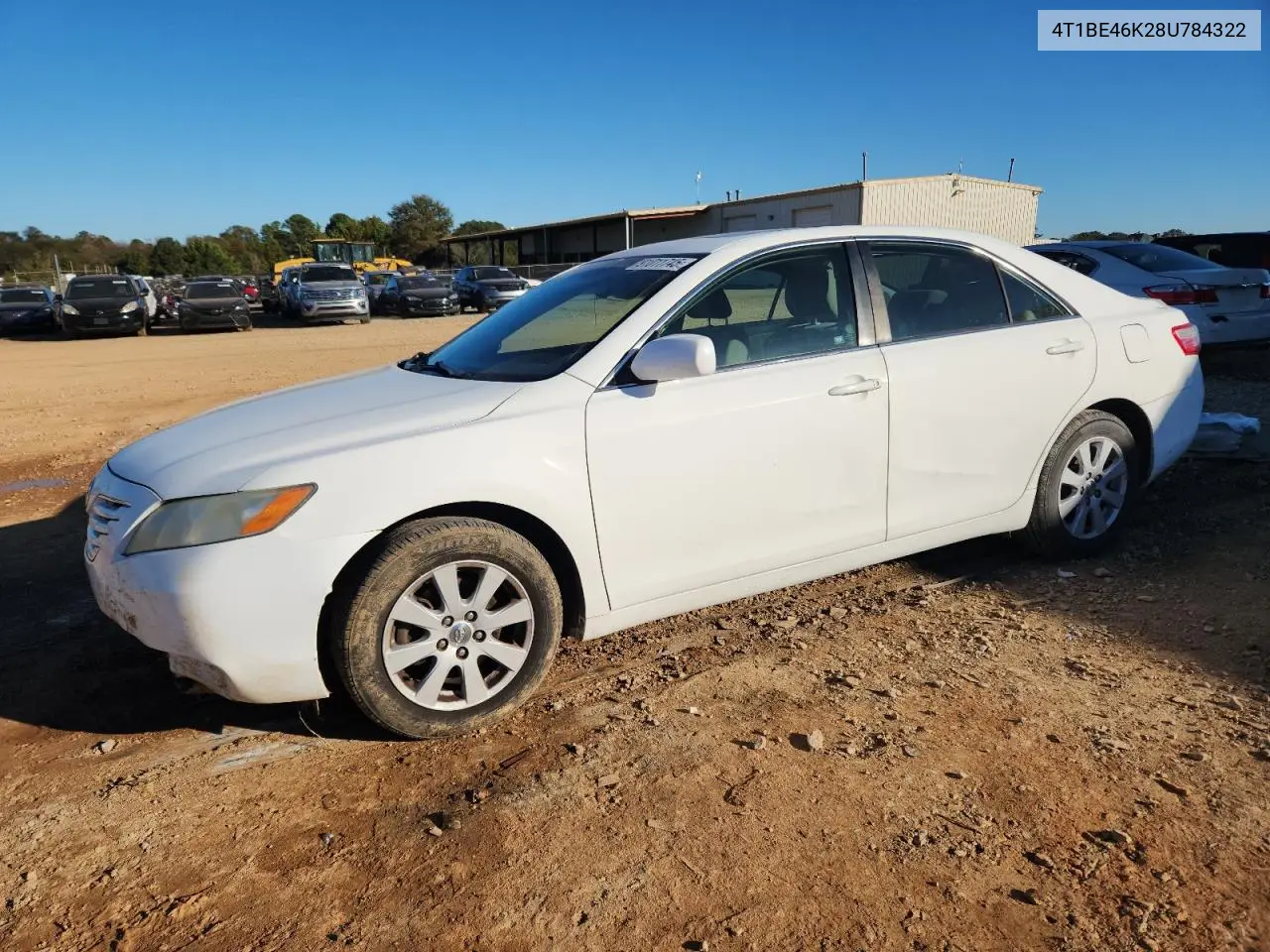 4T1BE46K28U784322 2008 Toyota Camry Ce
