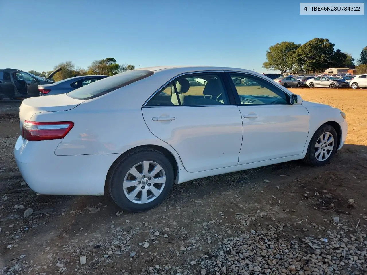 4T1BE46K28U784322 2008 Toyota Camry Ce